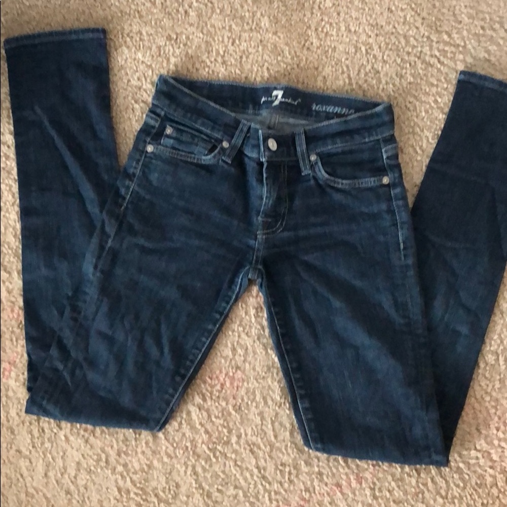 7 for all mankind skinny jeans